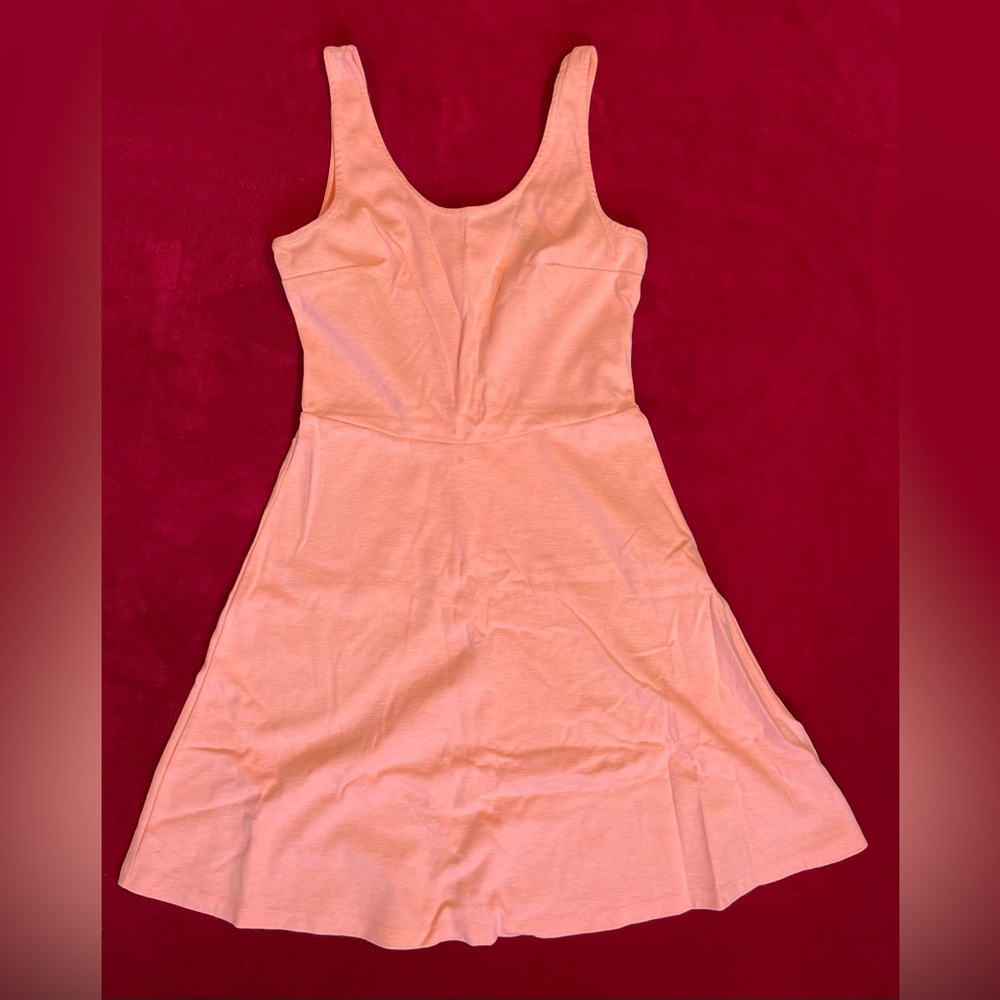 Old Navy Women's Sleeveless Round Neck Pullover Orange Dress Size: S